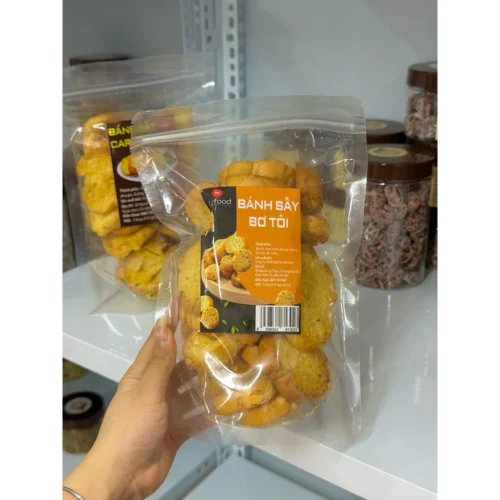 bánh mì sấy bơ tỏi