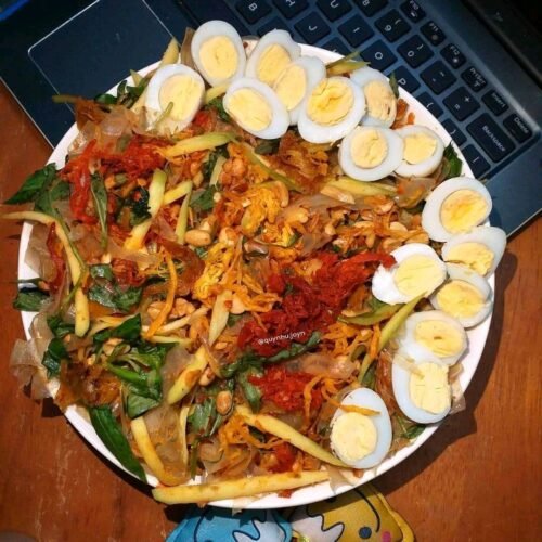 1 bịch bánh tráng trộn bao nhiêu calo và lượng dinh dưỡng chi tiết