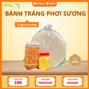bánh tráng phơi sương