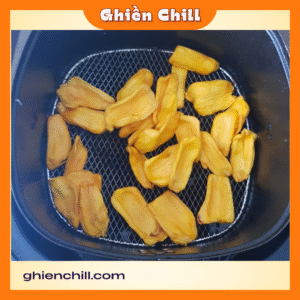 Sấy mít bằng nồi chiên không dầu