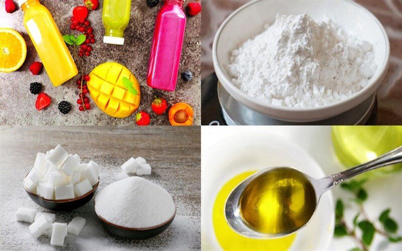 Nguyên liệu cơ bản cần có khi làm kẹo dẻo bằng bột rau câu