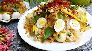 Thành phẩm món ăn vặt ngon làm theo cách làm bánh tráng trộn đơn giản