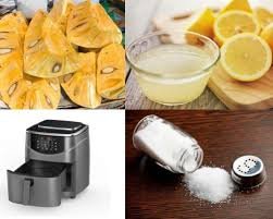 nguyên liệu cho cách làm mít sấy bằng nồi chiên không dầu 
