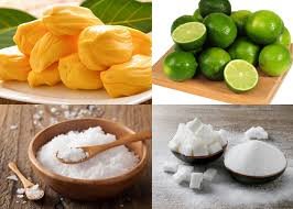 nguyên liệu cho cách làm mít sấy giòn thơm ngon chuẩn vị tại nhà