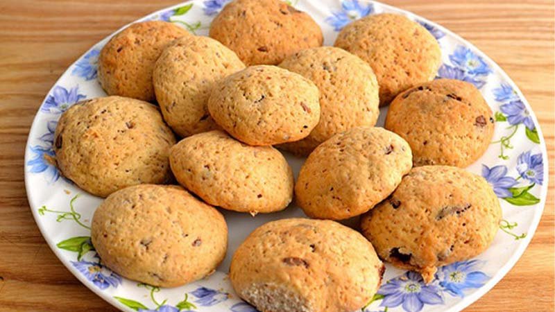 bánh quy bị chảy bơ