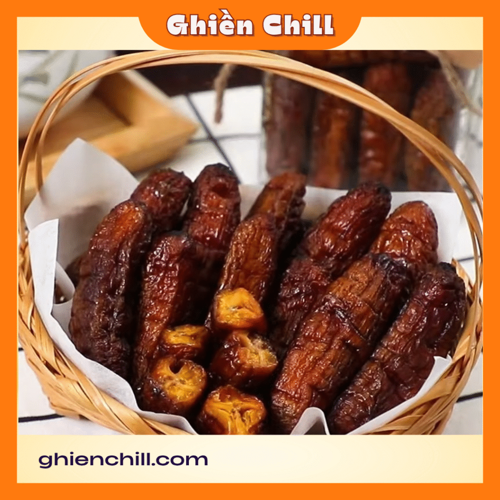 Cách làm chuối sấy bằng nồi chiên không dầu