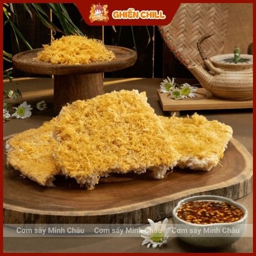 com cháy khô gà đơn giản tại nhà