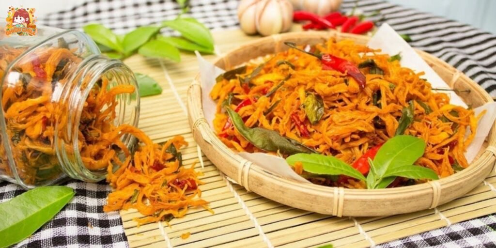 Trong 100g khô gà bao nhiêu calo